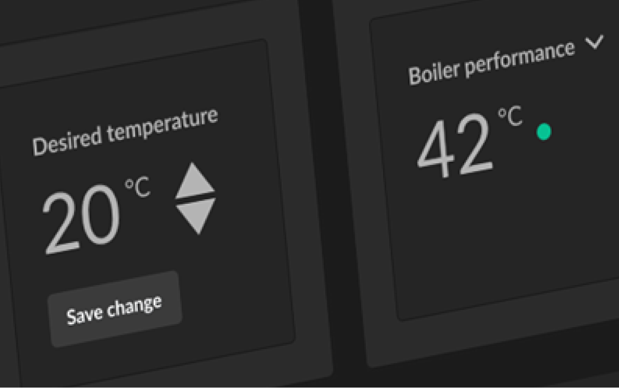 Heating dashboard