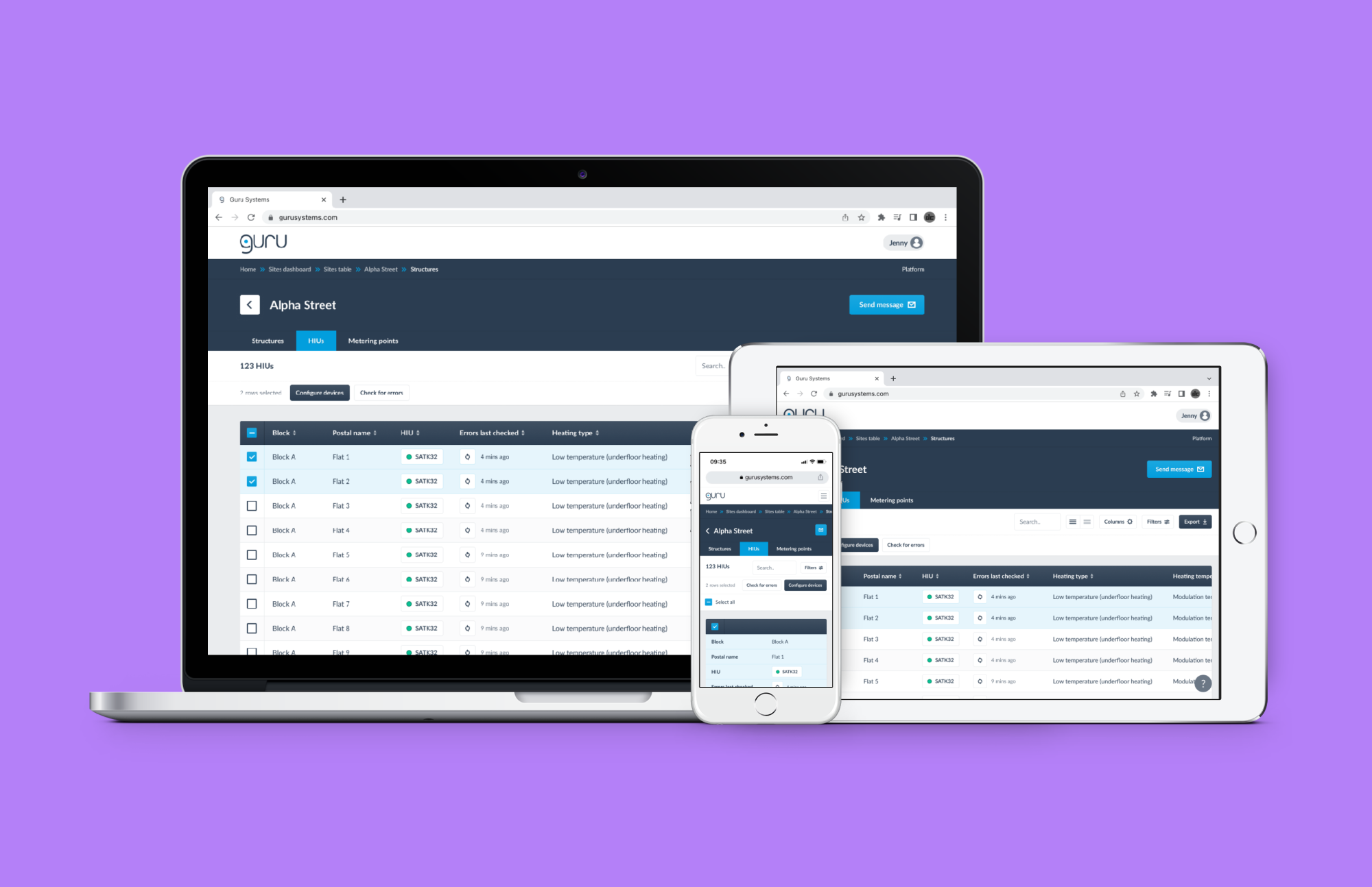 Guru Systems SaaS platform